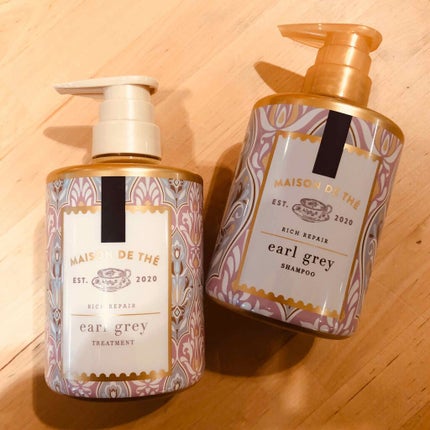 リッチリペア シャンプー/トリートメント/MAISON DE THÉ/市販シャンプーを使ったクチコミ(1枚目)