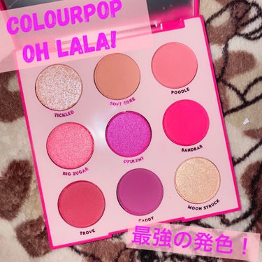 shadow pallet ooh la la！/ColourPop/アイシャドウパレットを使ったクチコミ（1枚目）