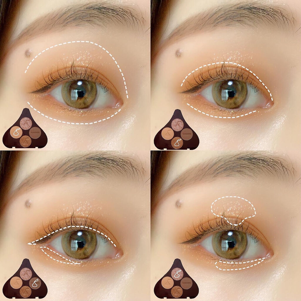 キスチョコレート プレイカラーアイズ/ETUDE/アイシャドウパレットを使ったクチコミ（2枚目）