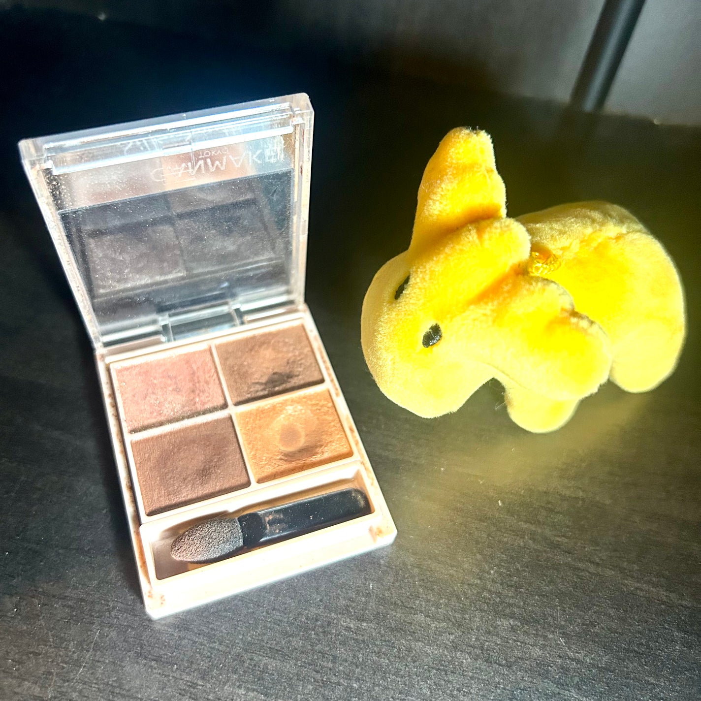 シルキースフレアイズ(マットタイプ)/キャンメイク/アイシャドウパレットを使ったクチコミ(2枚目)