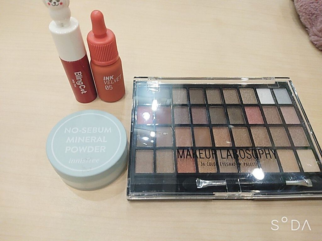 インク ベルベット 05 コーラルフィシャル(CORALFICIAL)/PERIPERA/口紅を使ったクチコミ（2枚目）