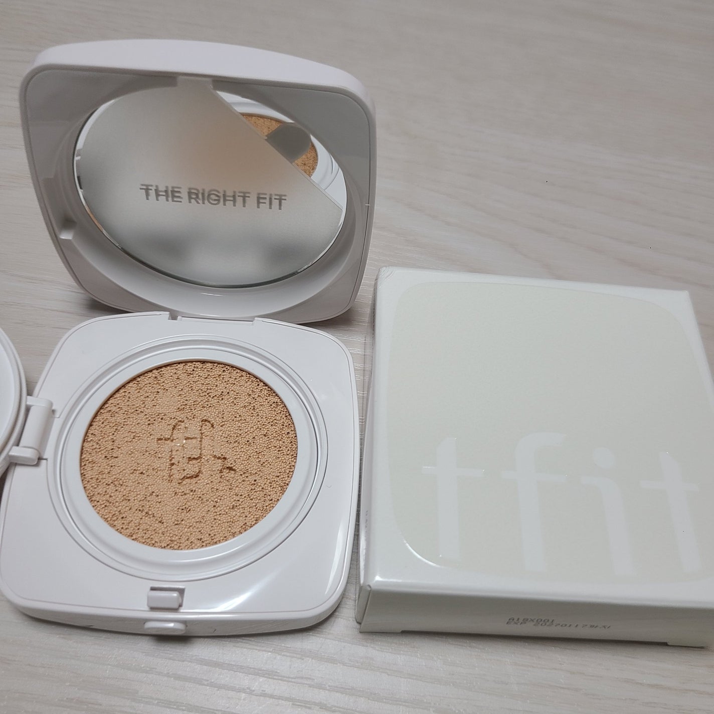 レイヤリングフィットカバークッションEX/TFIT/クッションファンデーションを使ったクチコミ(2枚目)