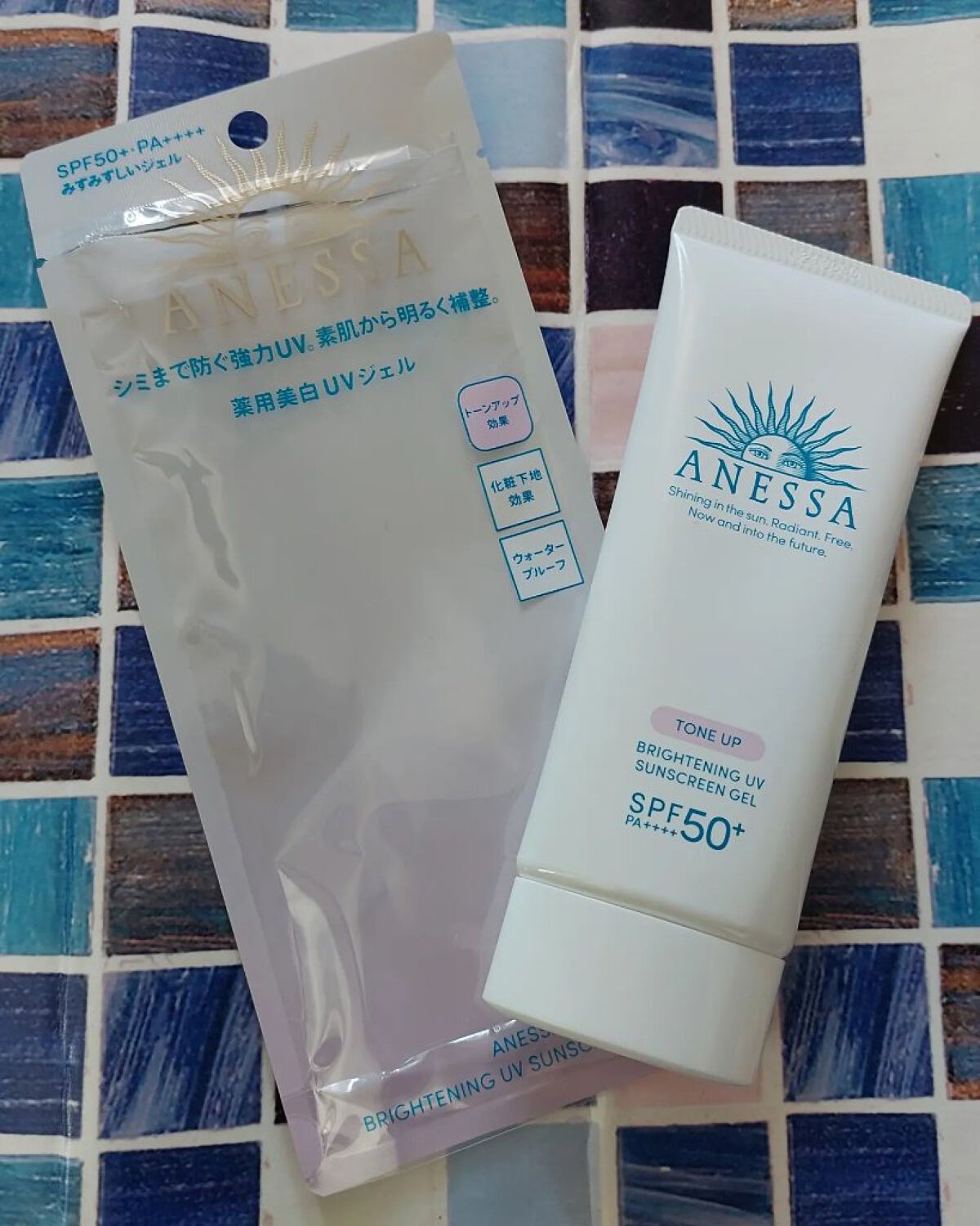 ブライトニングUV ジェル N/アネッサ/化粧下地を使ったクチコミ（3枚目）