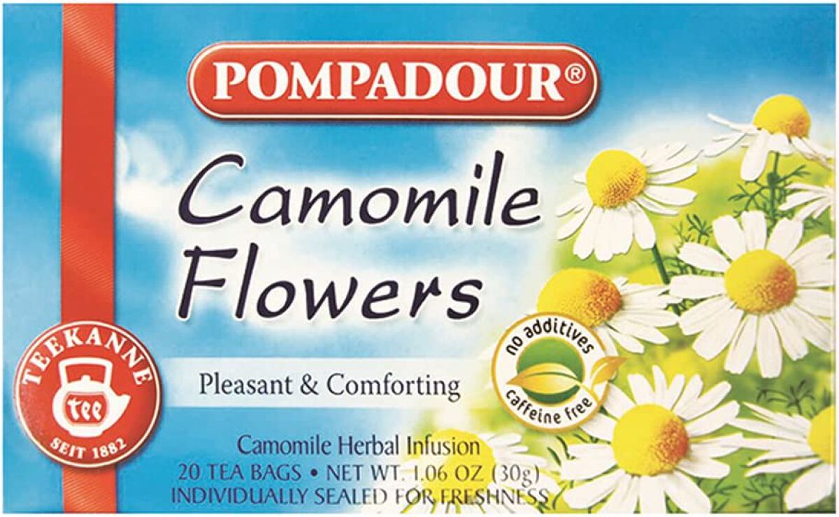 カモミールフラワーハーブティー ポンパドール