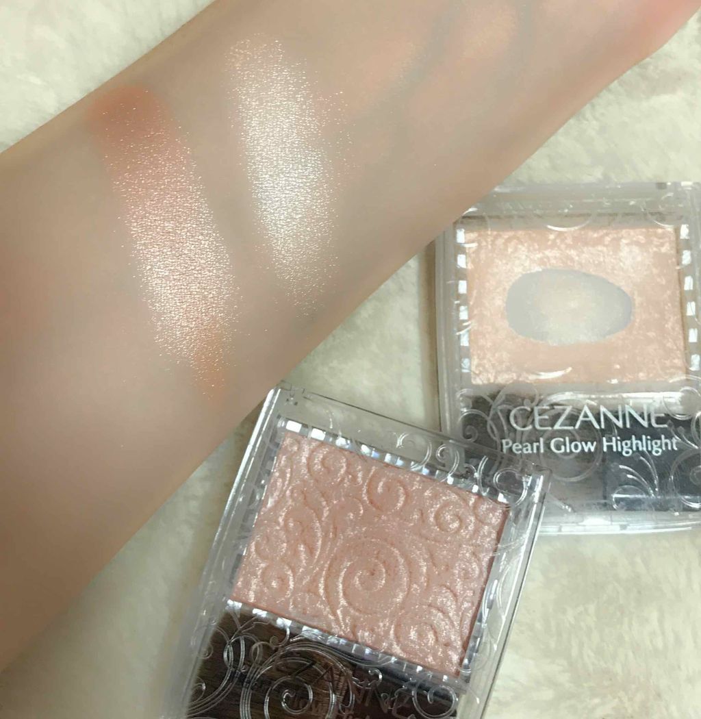 パールグロウハイライト/CEZANNE/パウダーハイライトを使ったクチコミ（2枚目）