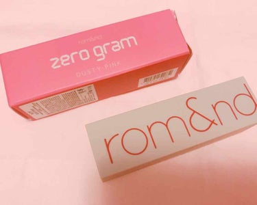 ▷ROMAND(ロムアンド)
▷MATTE LIPSTICK ZERO GRAM
▷1650円(税込) (新宿CREE'MARE)
▷3.5g

最近じわじわきてる韓国コスメブランド・rom and！(