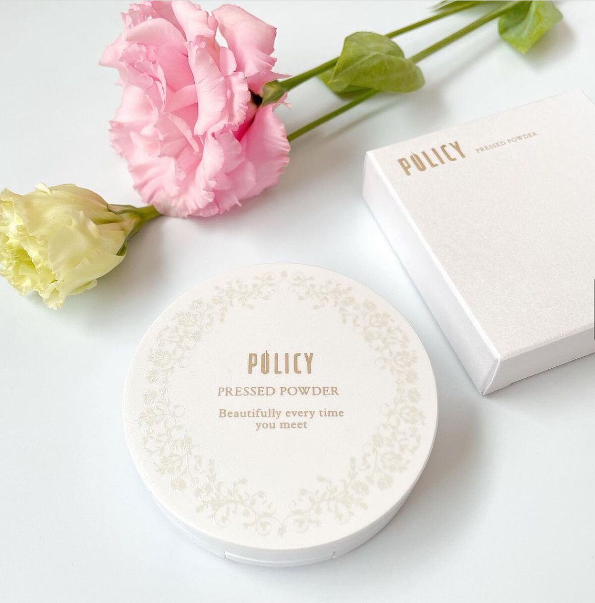 プレストパウダー/ポリシー化粧品/プレストパウダーを使ったクチコミ（3枚目）