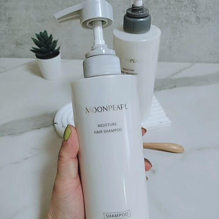 ムーンパール モイスチャー ヘアシャンプー/ヘアトリートメント/ミキモト コスメティックス/市販シャンプーを使ったクチコミ(2枚目)