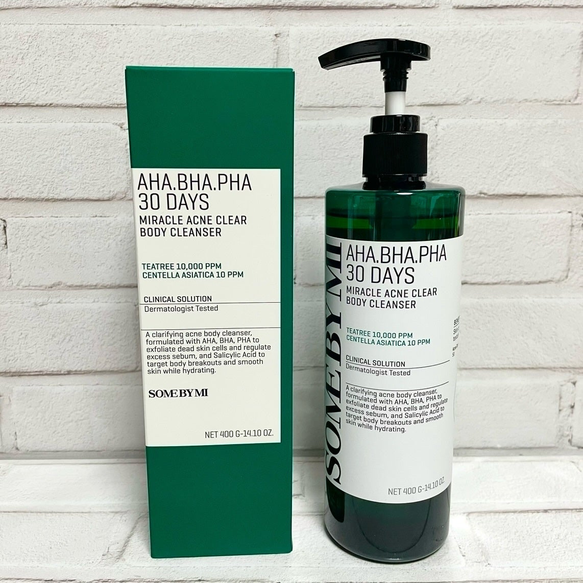 AHA·BHA·PHA 30デイズミラクルアクネボディクレンザー/SOME BY MI/ボディソープを使ったクチコミ(1枚目)
