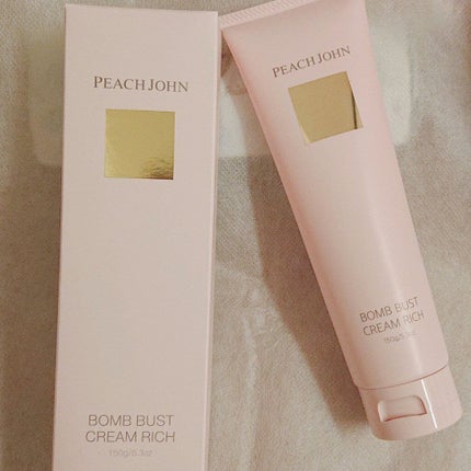 ボムバストクリーム リッチ/PEACH JOHN/バスト・ヒップケアを使ったクチコミ(1枚目)