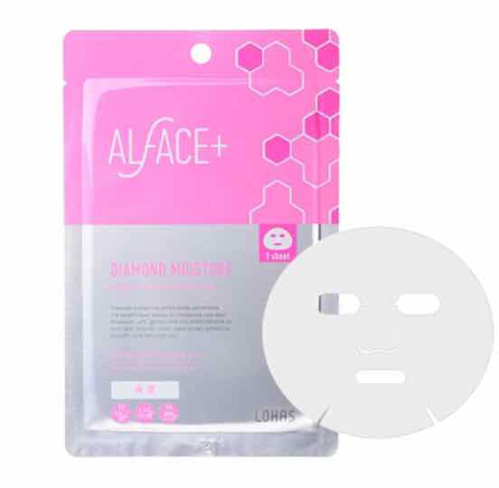 ダイヤモンドモイスチャー アクアモイスチャー シートマスク/ALFACE+/シートマスク・パックを使ったクチコミ（1枚目）