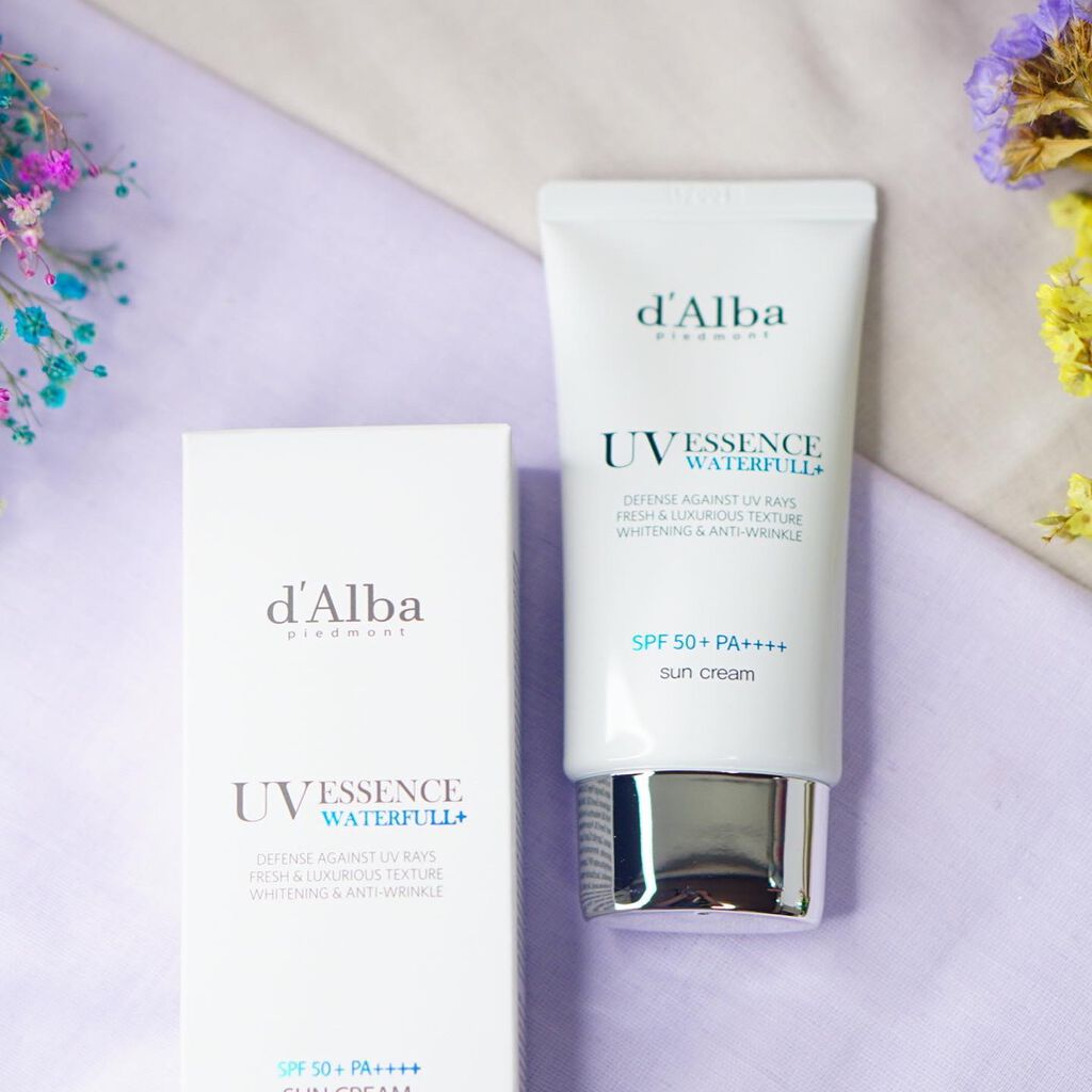 ダルバ ウォータフル エッセンス サンクリーム/ダルバ/日焼け止めクリームを使ったクチコミ(4枚目)