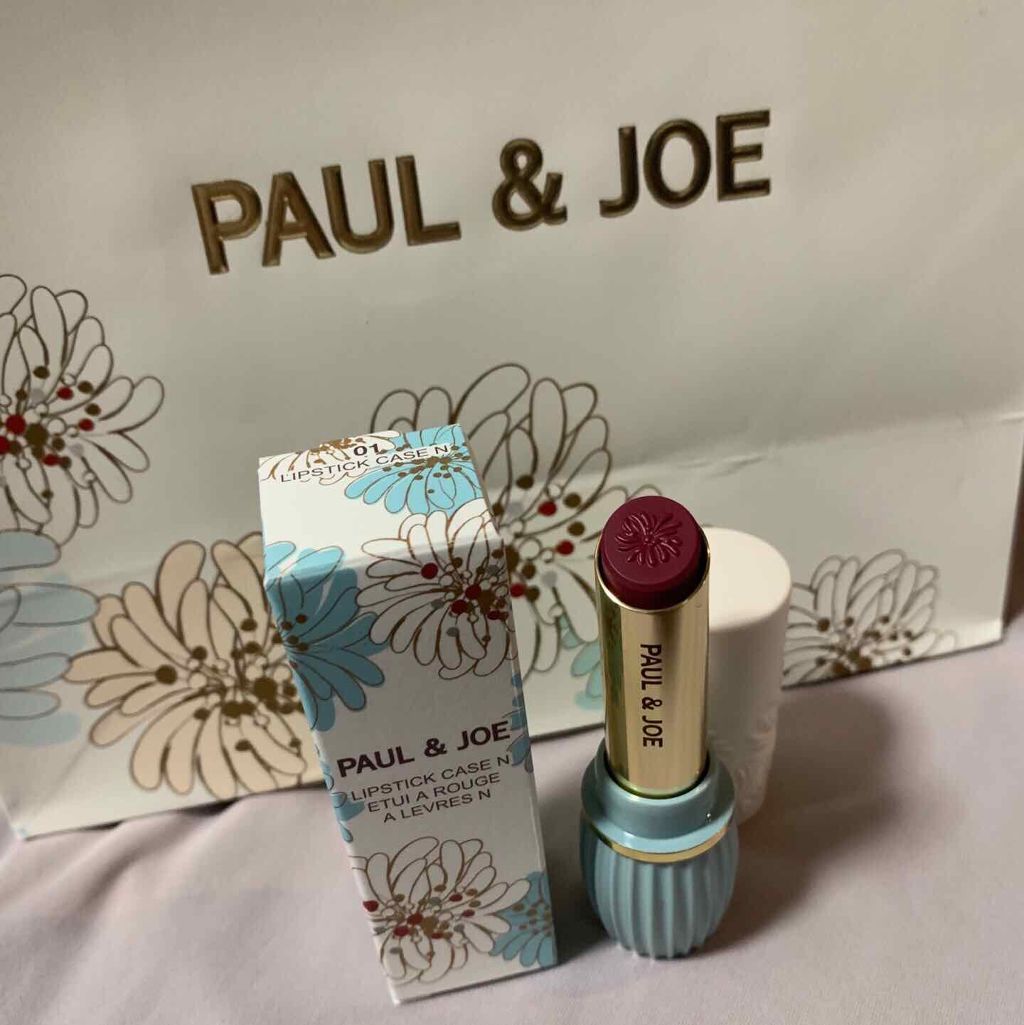 リップスティック N 213 赤いベリー/PAUL & JOE BEAUTE/口紅を使ったクチコミ（2枚目）