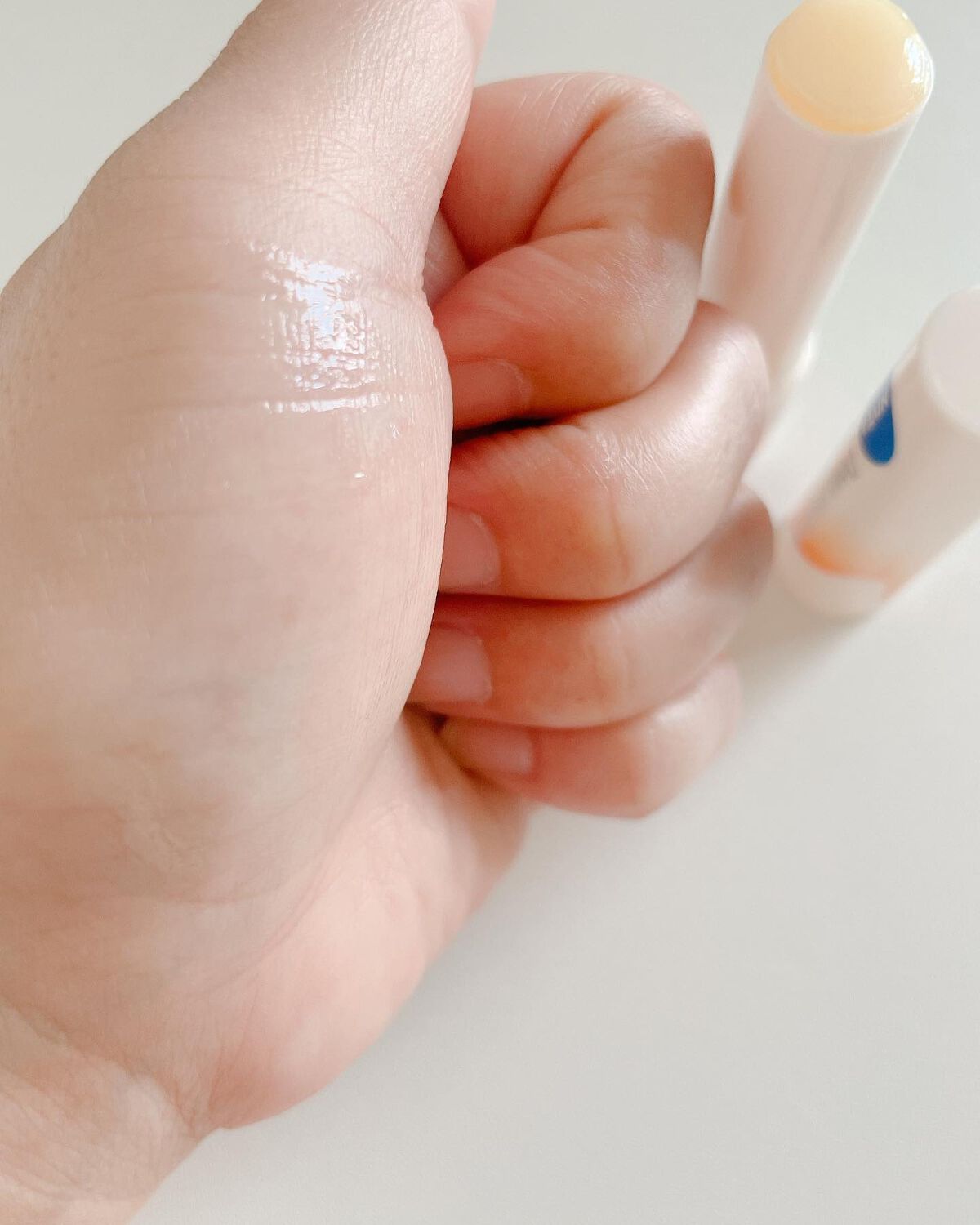 ニベア ディープモイスチャーリップ メルティタイプ/ニベア/リップクリームを使ったクチコミ(3枚目)