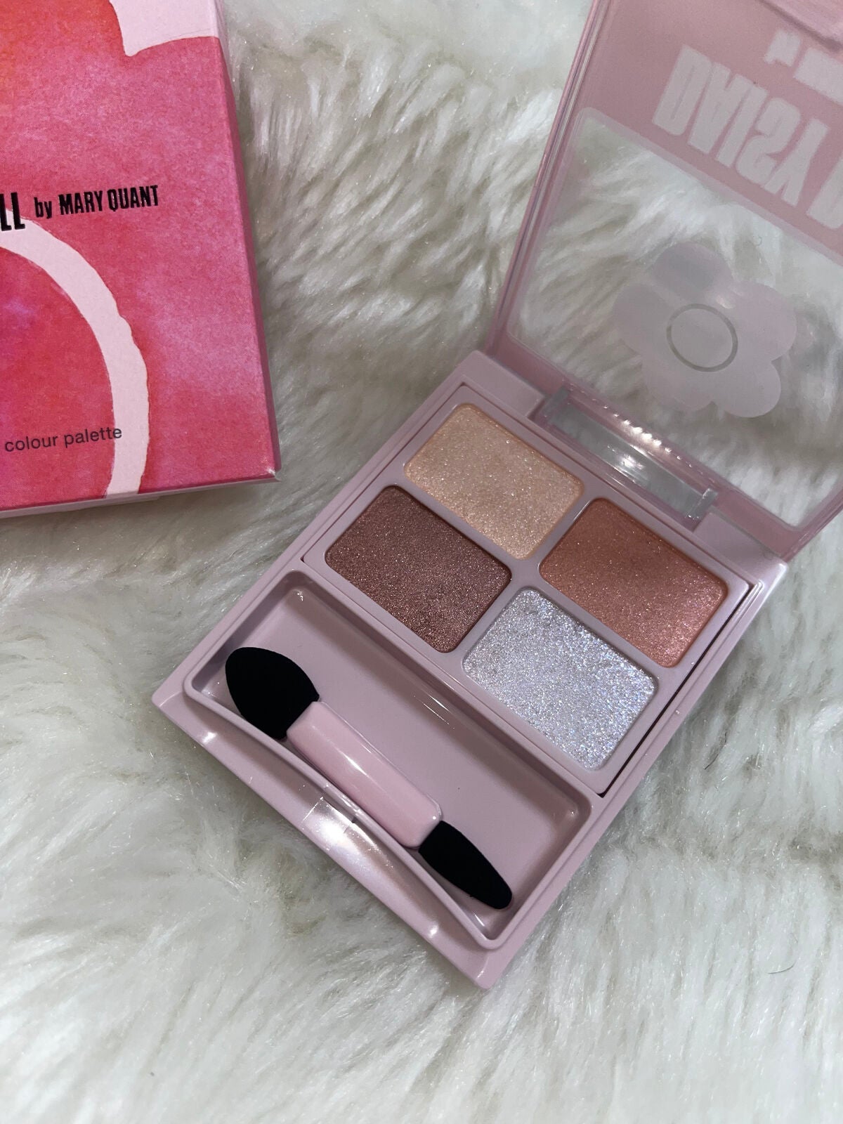 デイジードール アイカラー パレット/DAISY DOLL by MARY QUANT/アイシャドウパレットを使ったクチコミ(3枚目)