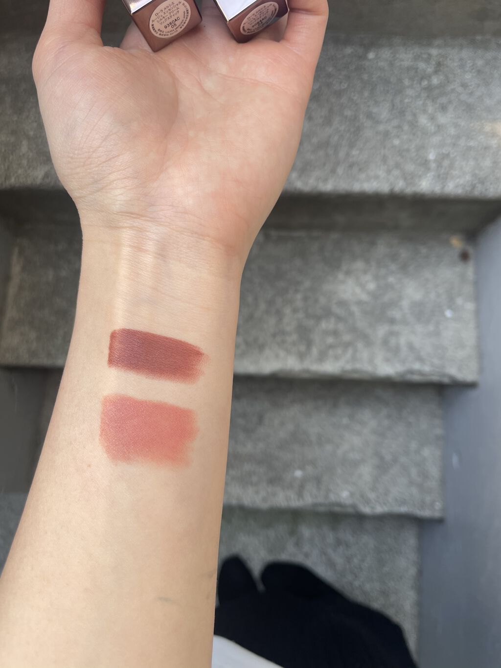 ルージュ エッセンシャル シルキー クリーム リップスティック 04/ローラ メルシエ/口紅を使ったクチコミ（2枚目）