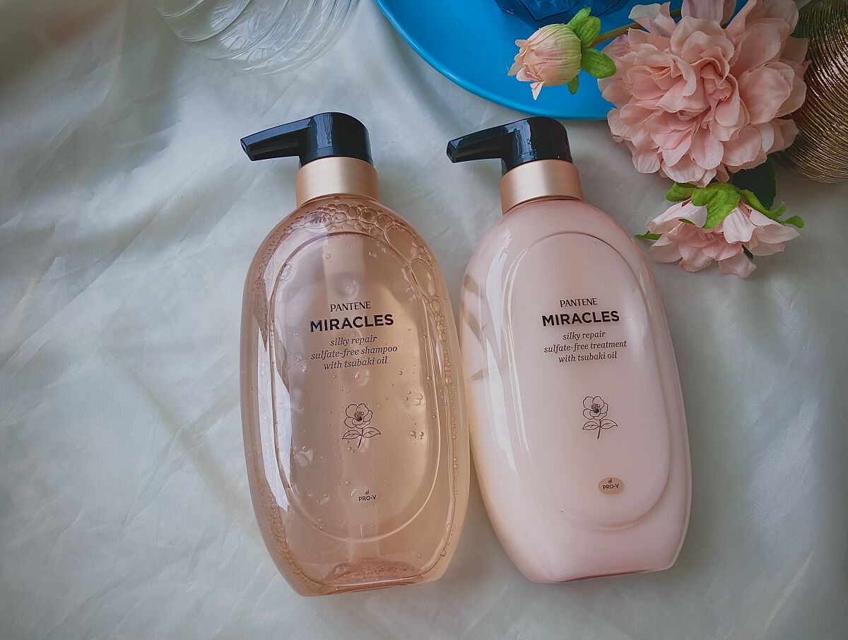 ミラクルズ サルフェート無添加&ジェントルリペア ボンドリペア シャンプー/トリートメント/パンテーン/市販シャンプーを使ったクチコミ（1枚目）