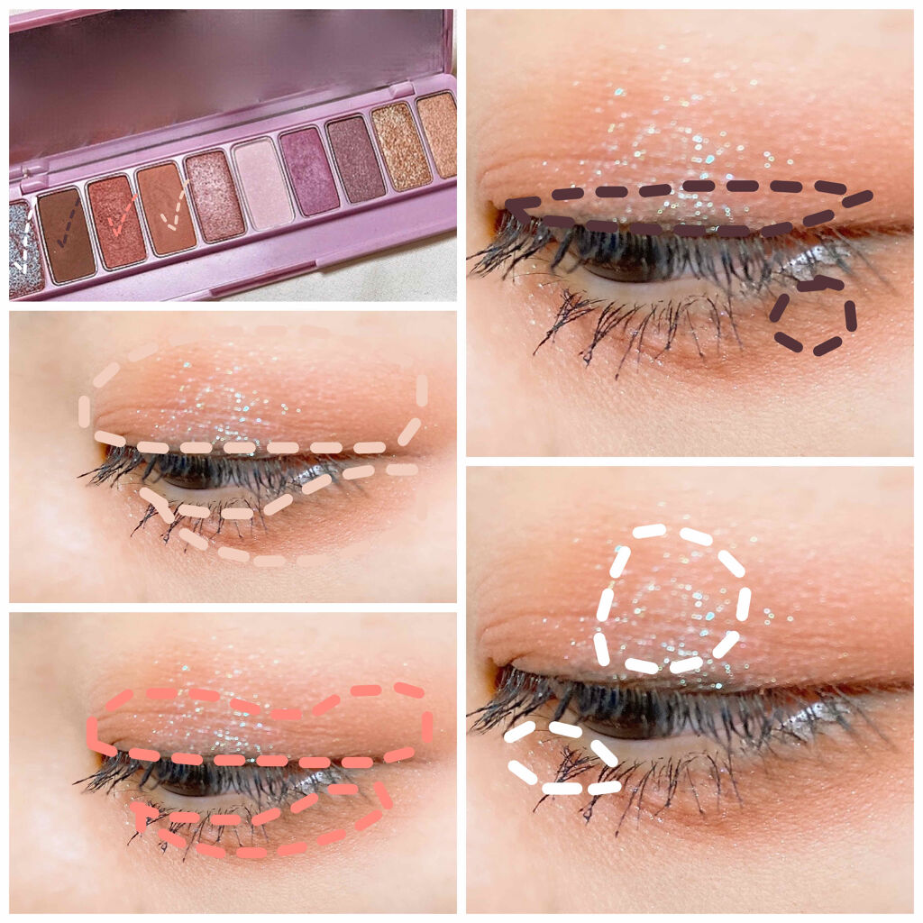 プレイカラー アイシャドウ/ETUDE/アイシャドウパレットを使ったクチコミ（2枚目）