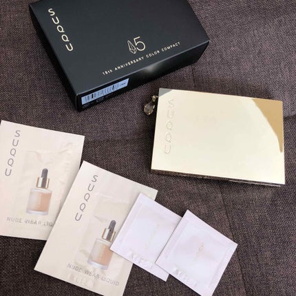 2018 15th アニバーサリー カラー コンパクト/SUQQU/アイシャドウパレットを使ったクチコミ(2枚目)