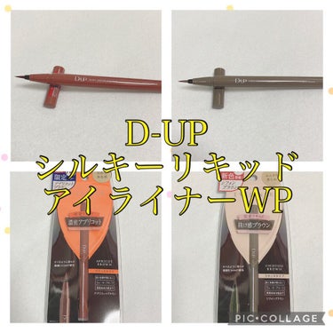 シルキーリキッドアイライナーWP/D-UP/リキッドアイライナーを使ったクチコミ（1枚目）