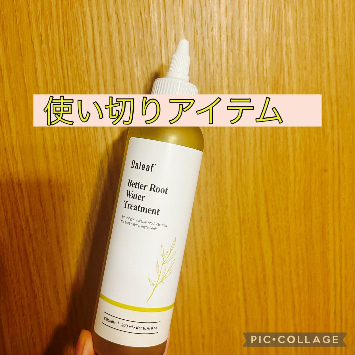 ベター ルートウォータートリートメント/Daleaf/洗い流すヘアトリートメントを使ったクチコミ(1枚目)