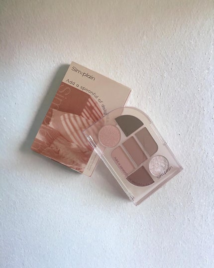 シンプレイン アイパレット/Sim;plain/アイシャドウパレットを使ったクチコミ(5枚目)