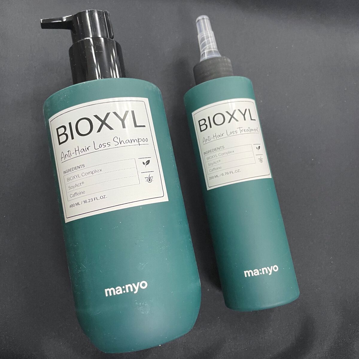 バイオクシル アンチヘアロスライン シャンプー／トリートメント/manyo/市販シャンプーを使ったクチコミ（2枚目）