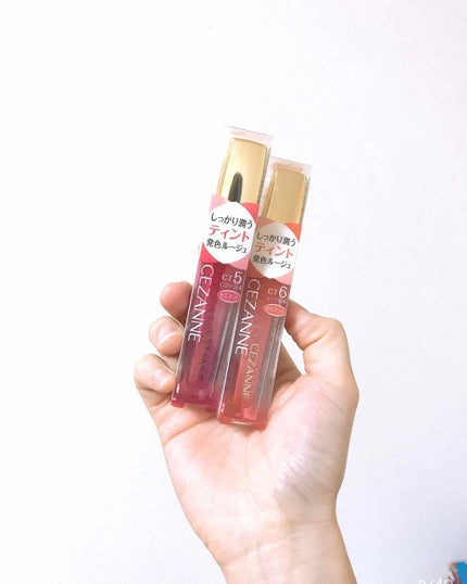 カラーティントリップ/CEZANNE/リップティントを使ったクチコミ(1枚目)