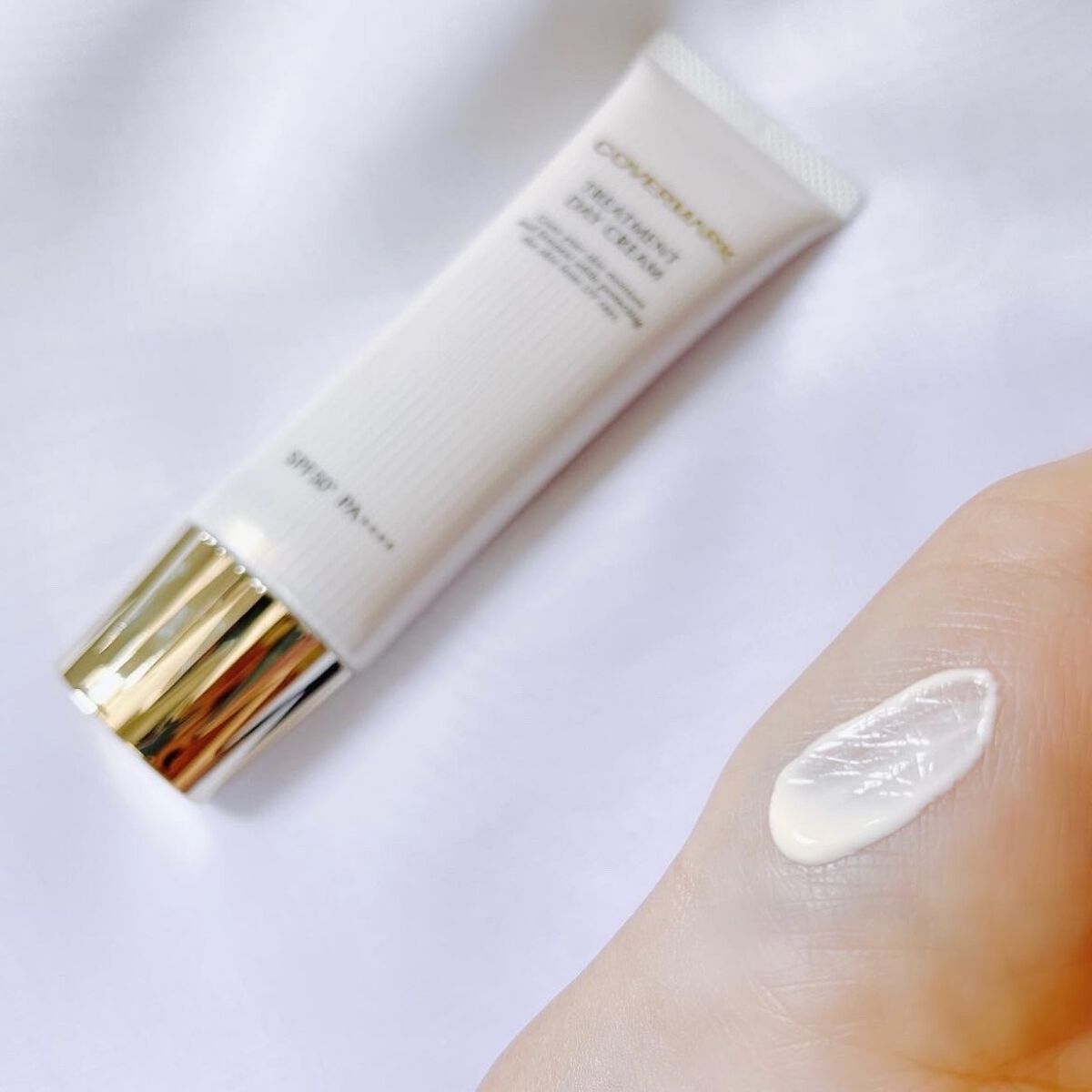 トリートメント デイ クリーム/COVERMARK/日焼け止めクリームを使ったクチコミ（3枚目）