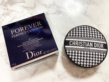 【旧】ディオールスキン フォーエヴァー クッション 00 ニュートラル<ニュー ルック エディション>（生産終了）/Dior/クッションファンデーションを使ったクチコミ（1枚目）