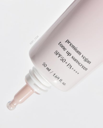 プレミ アムビーガン トーンアップ日焼け止め SPF50+PA++++/dinsee/日焼け止めミルクを使ったクチコミ(2枚目)