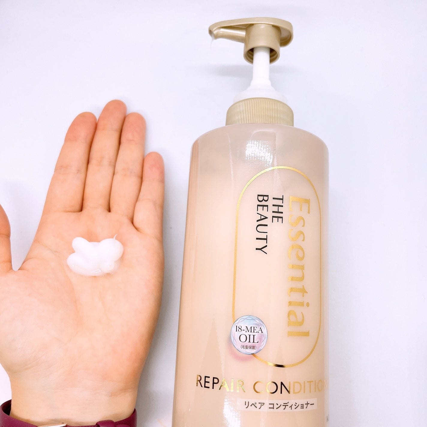 ザビューティ リペアシャンプー・コンディショナー/エッセンシャル/市販シャンプーを使ったクチコミ(3枚目)