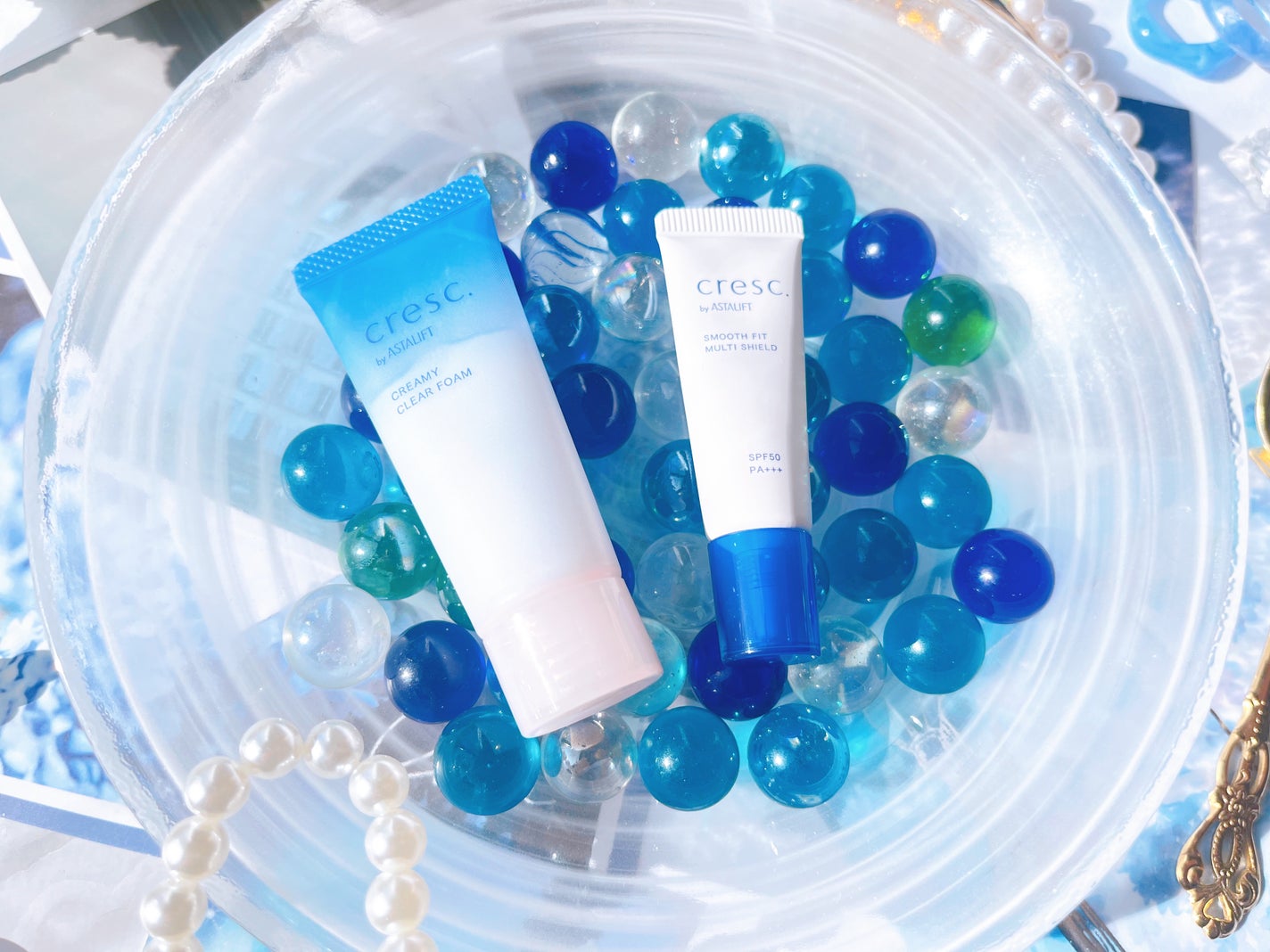 スムースフィット マルチシールド/cresc. by ASTALIFT/化粧下地を使ったクチコミ(2枚目)