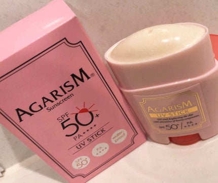 トーンアップUVスティック/AGARISM/日焼け止めスティックを使ったクチコミ(2枚目)