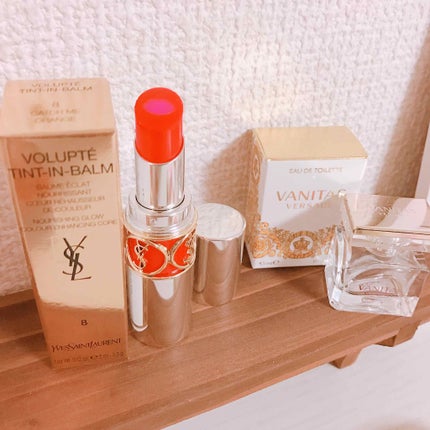 ヴォリュプテ ティントインバーム/YVES SAINT LAURENT BEAUTE/口紅を使ったクチコミ(1枚目)