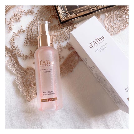 ダルバ ホワイトトリュフバイタルスプレーセラム/ダルバ/ミスト状化粧水を使ったクチコミ(4枚目)