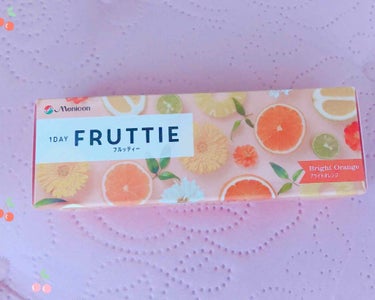 FRUTTIEワンデー/メニコン/ワンデー（１DAY）カラコンを使ったクチコミ（1枚目）