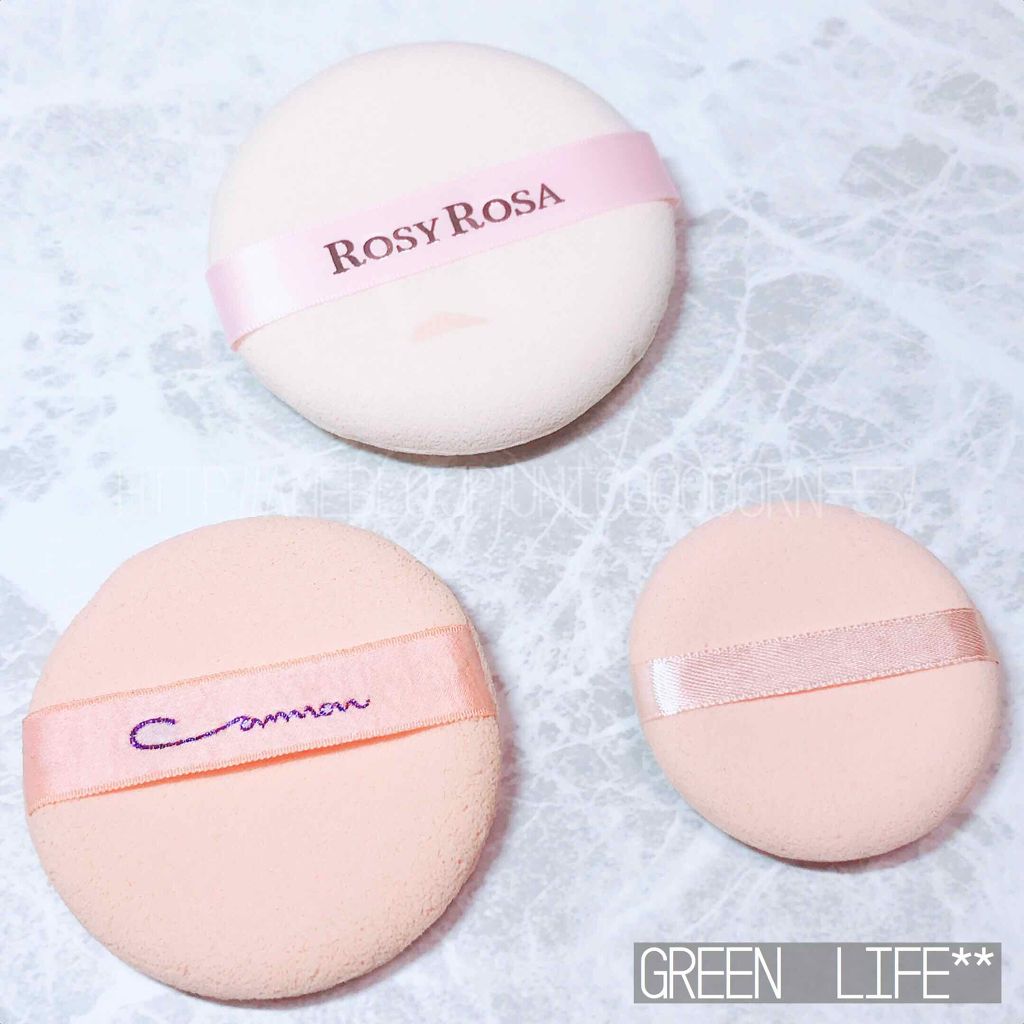 マシュマロムースタッチパフ/ロージーローザ/パフ・スポンジを使ったクチコミ(1枚目)