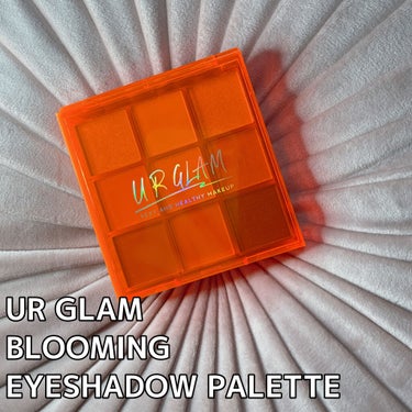 UR GLAM　BLOOMING EYE COLOR PALETTE/U R GLAM/パウダーアイシャドウを使ったクチコミ（1枚目）