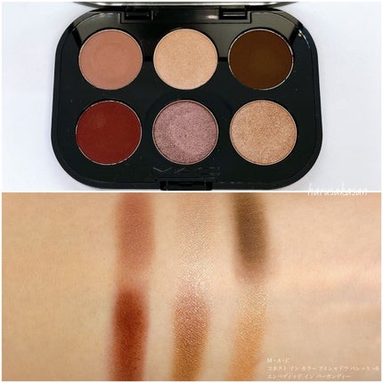 コネクト イン カラー アイシャドウ パレット × 6/M・A・C/アイシャドウパレットを使ったクチコミ(2枚目)
