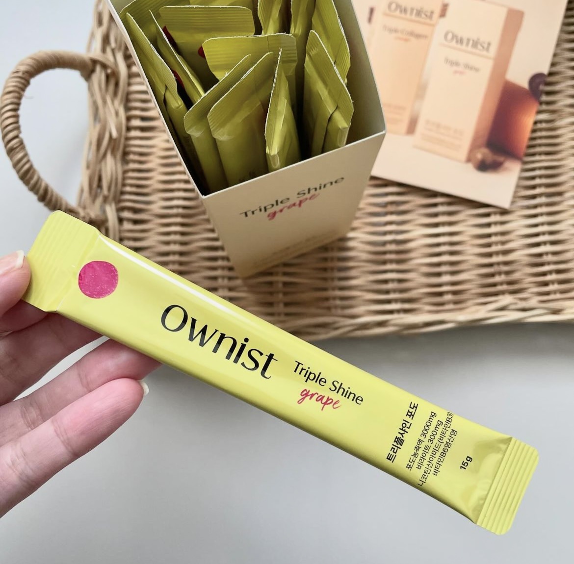 トリプルシャイン グレープ/Ownist/美容サプリメントを使ったクチコミ（3枚目）