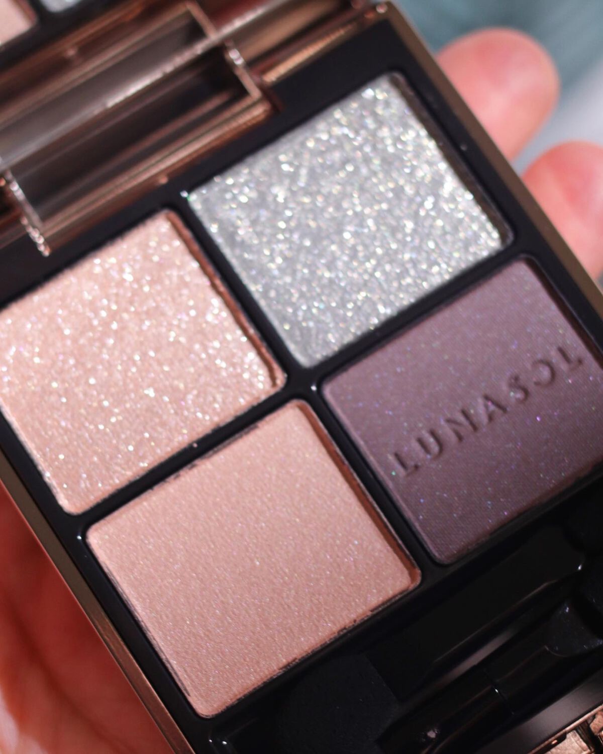 アイカラーレーション 17 Smoky Quartz/LUNASOL/アイシャドウパレットを使ったクチコミ（3枚目）