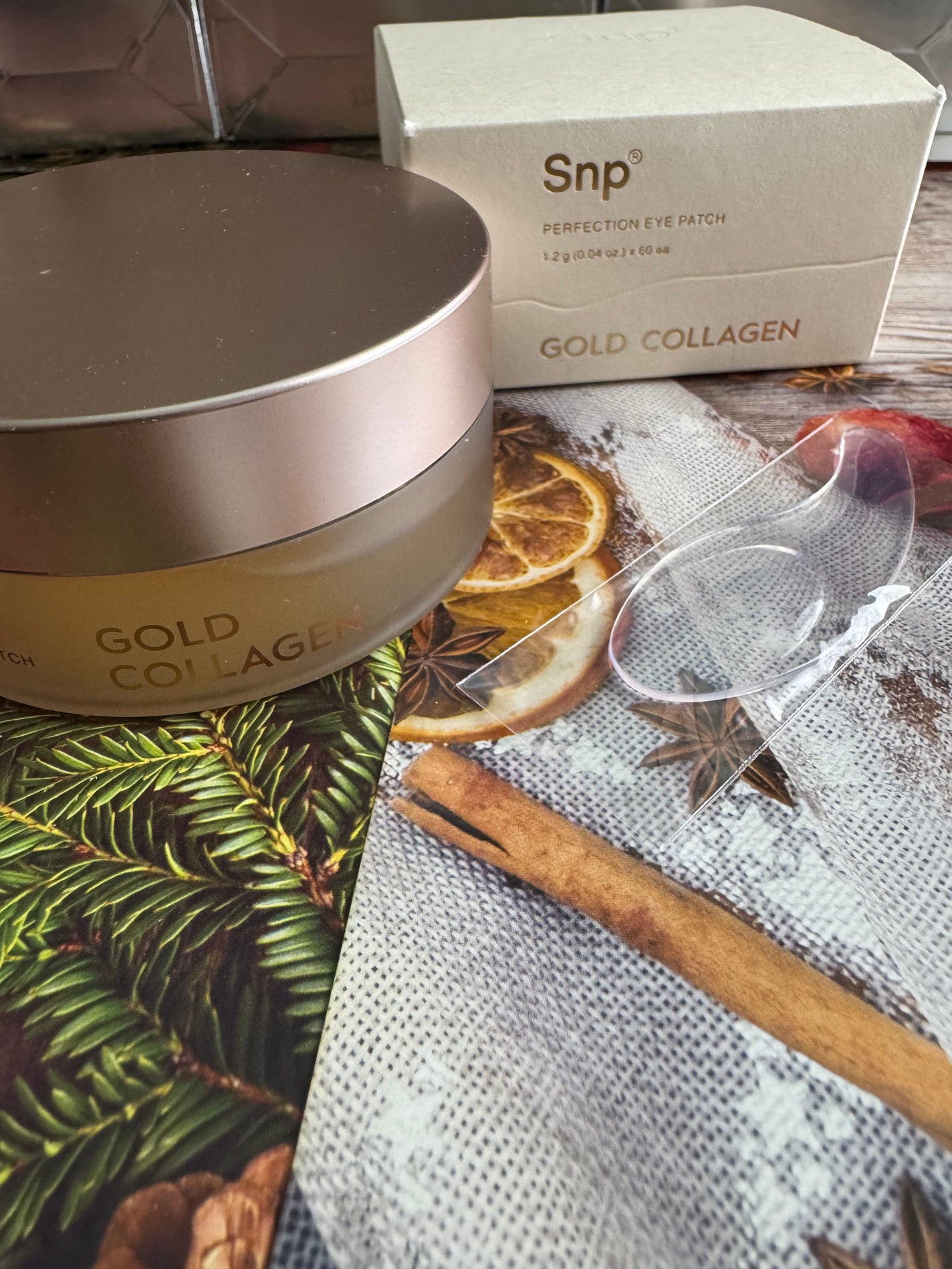 GOLD COLLAGEN DUAL EYE PATCH/SNP/アイケア・アイクリームを使ったクチコミ(9枚目)