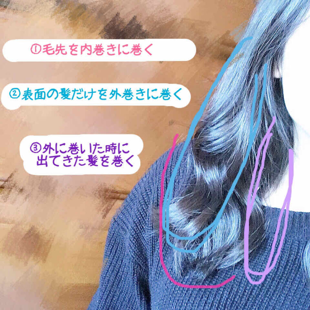 カールアイロン VSI-3206/VIDAL SASSOON Pink Series（ヴィダルサスーン ピンクシリーズ）/カールアイロンを使ったクチコミ（2枚目）