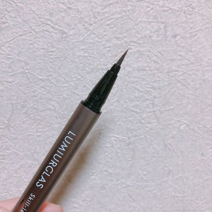 スキルレスライナー/LUMIURGLAS/リキッドアイライナーを使ったクチコミ(2枚目)