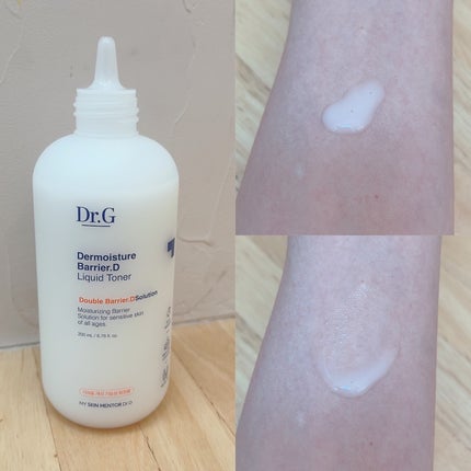 ザモイスチャーバリアDリキッドトナー/Dr.G/化粧水を使ったクチコミ(2枚目)