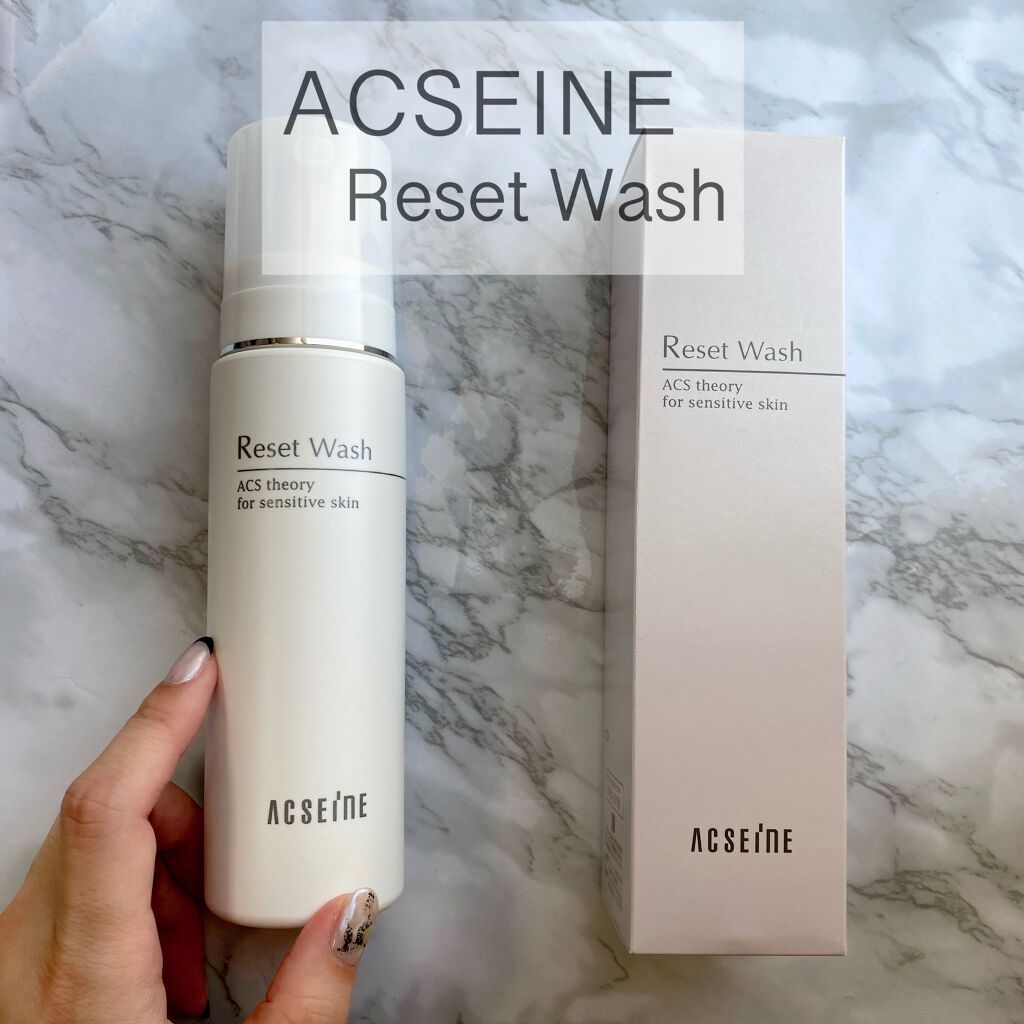 リセット ウォッシュ/ACSEINE/泡洗顔を使ったクチコミ(1枚目)