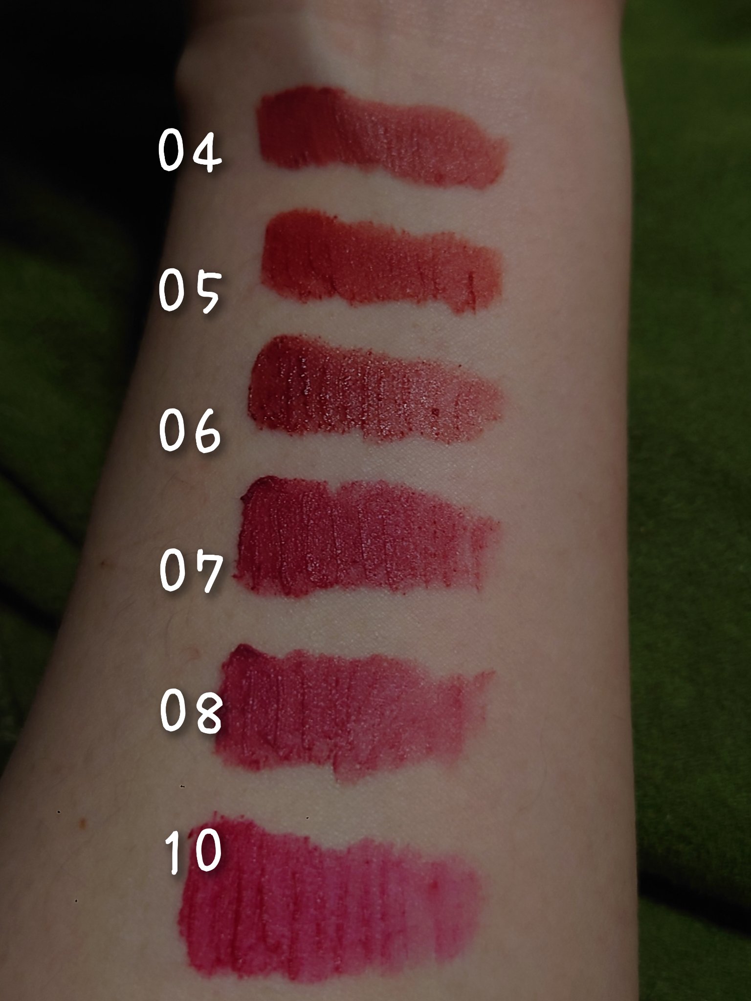 リップシルエットマットベルベットティント/i’m meme/リップティントを使ったクチコミ（3枚目）