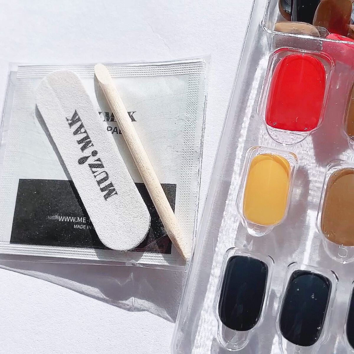 TPUネイルチップ(shape:Regular Square)/Muzmak/ネイルチップ・パーツを使ったクチコミ(5枚目)