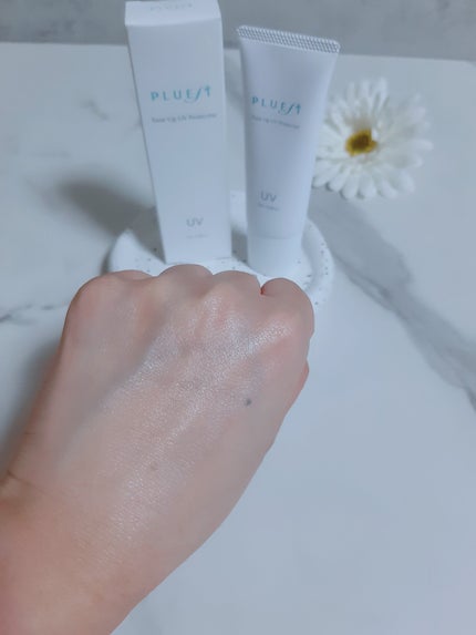 トーンアップUVプロテクター/PLUEST/日焼け止めクリームを使ったクチコミ(7枚目)
